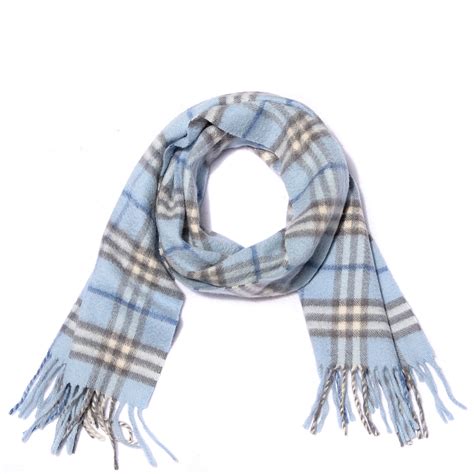 burberry scarf light blue|burberry scarf sale outlet uk.